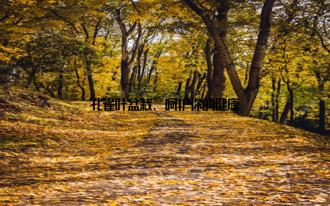 孔雀叶盆栽, 呵护你的健康